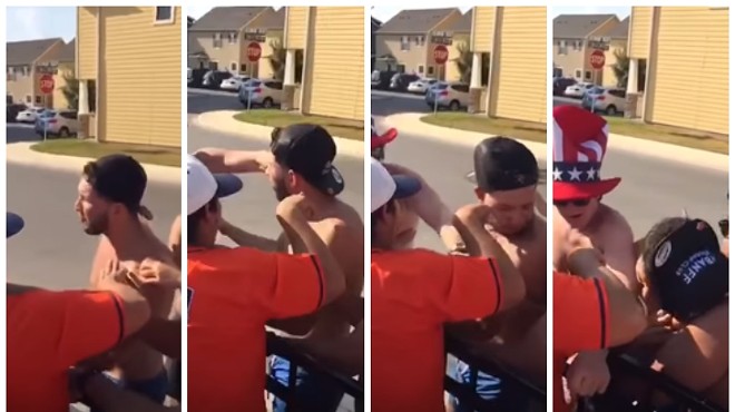 Watch A UTSA Frat Bro Knock The Crap Out Of A Pool Party Crasher
