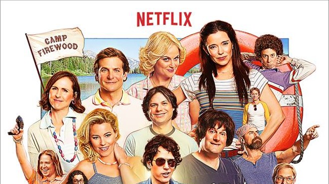 There's too many funny people to name in this amazingly casted production of Wet Hot American Summer: First Day Of Camp, the prequel to Wet Hot American Summer which wrapped a decade ago.