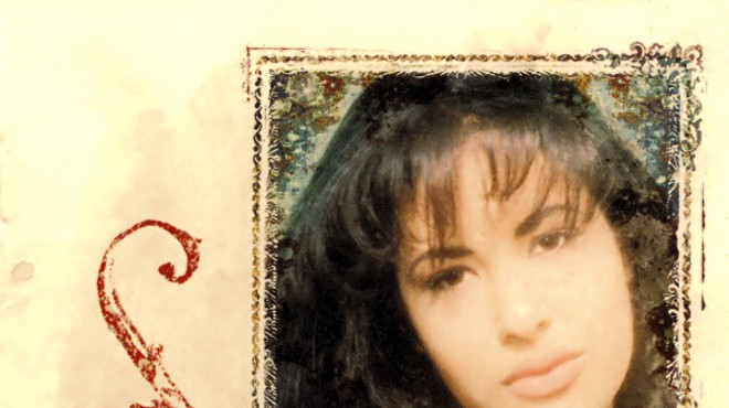 The cover of Selena's last album 1995's Dreaming of You