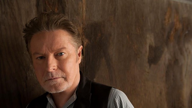 Don Henley, looking righteously indignant.