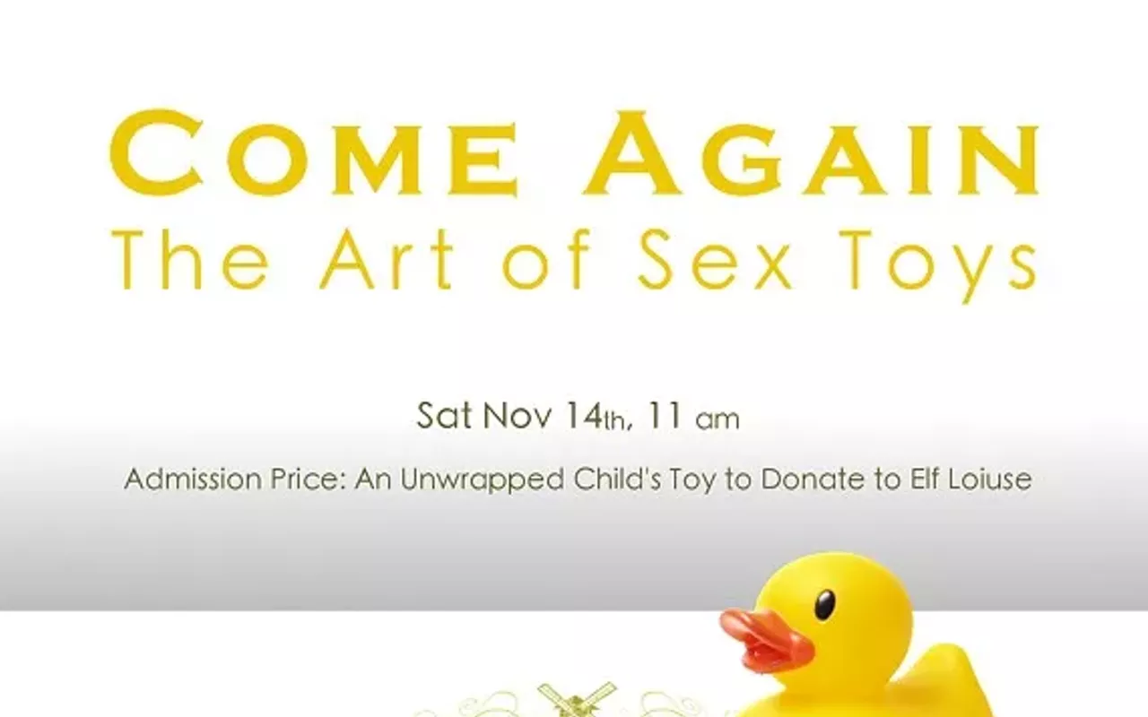 Image: Come Again: The Art of Sex Toys