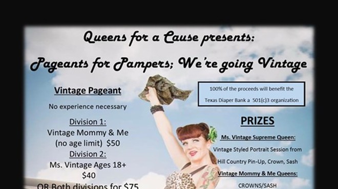 Queens for a Cause Presents: Pageants for pampers; Ms Vintage