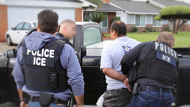 The SAPD only calls ICE if a suspect has an active federal immigration warrant.