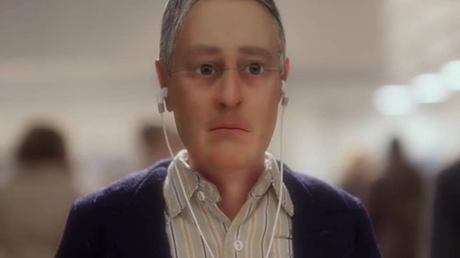 The character of Michael, voiced by David Thewlis