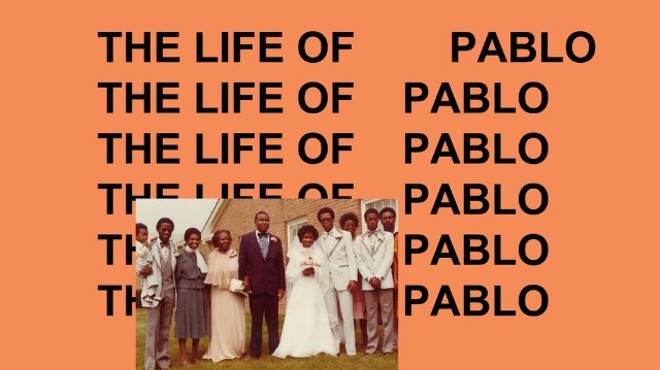 The cover for West's The Life of Pablo