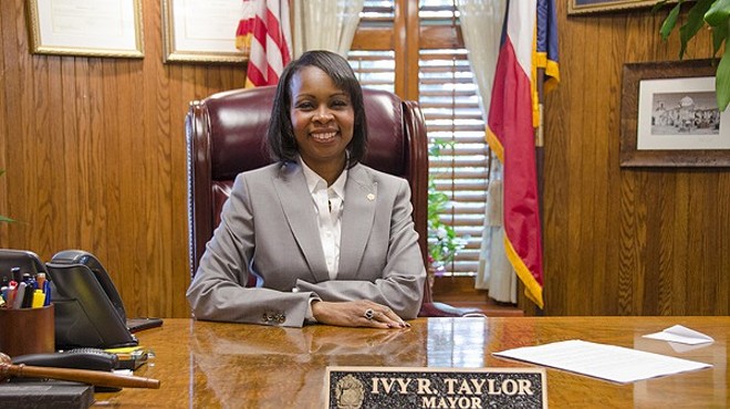 Mayor Ivy R. Taylor will deliver her speech at noon.