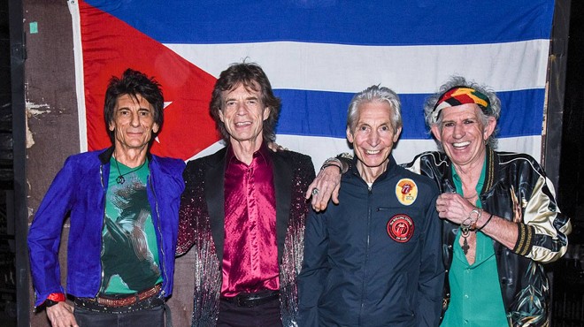 The Stones played a free show in the Cuban capital on Friday.