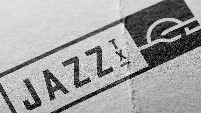 The logo for Jazz, Texas at the Historic Pearl Brewery was designed by local creative agency Hilmy Productions.
