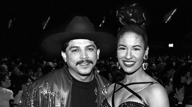 The king and queen of Tejano, Emilio Navaira and Selena Quintanilla.