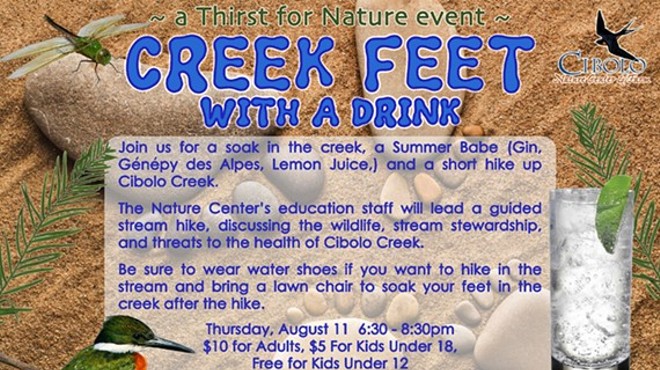 Thirst for Nature: Creek Feet with a Drink