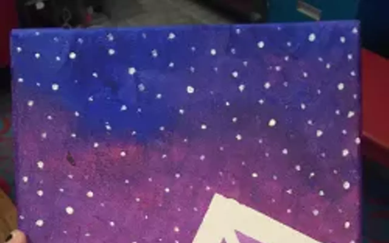 Image: Starry Night Painting Class