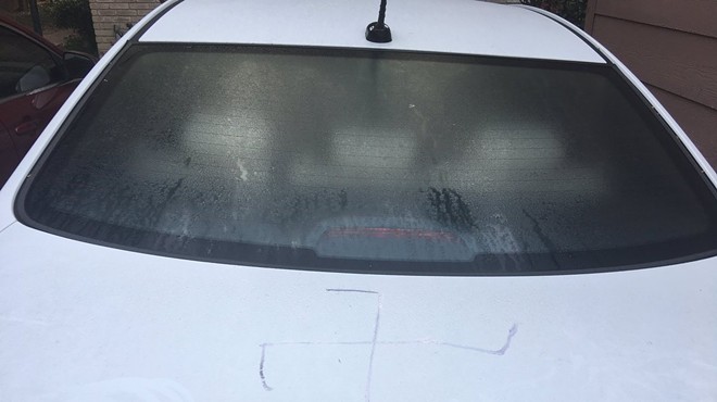 SA Man's Car Tagged With Swastika, Homophobic Slur in Less Than One Week
