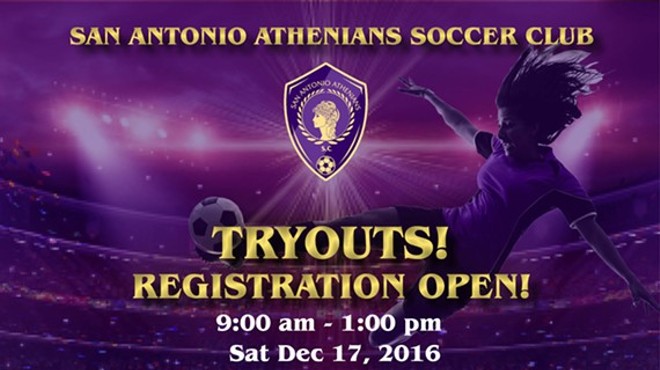 SA Athenians Soccer Club TRYOUTS (WPSL) Women's