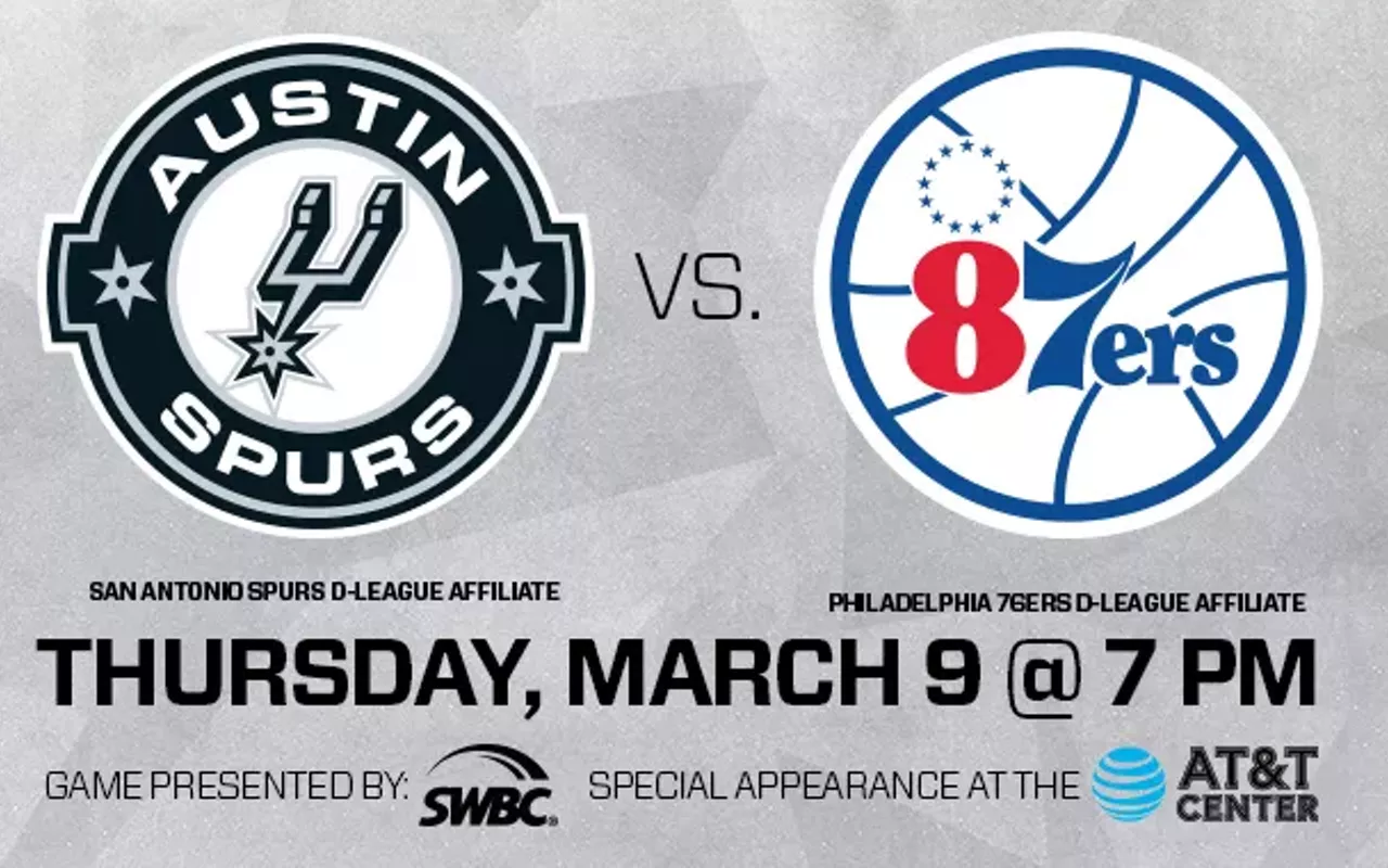 Image: Austin Spurs vs. Delaware 87ers