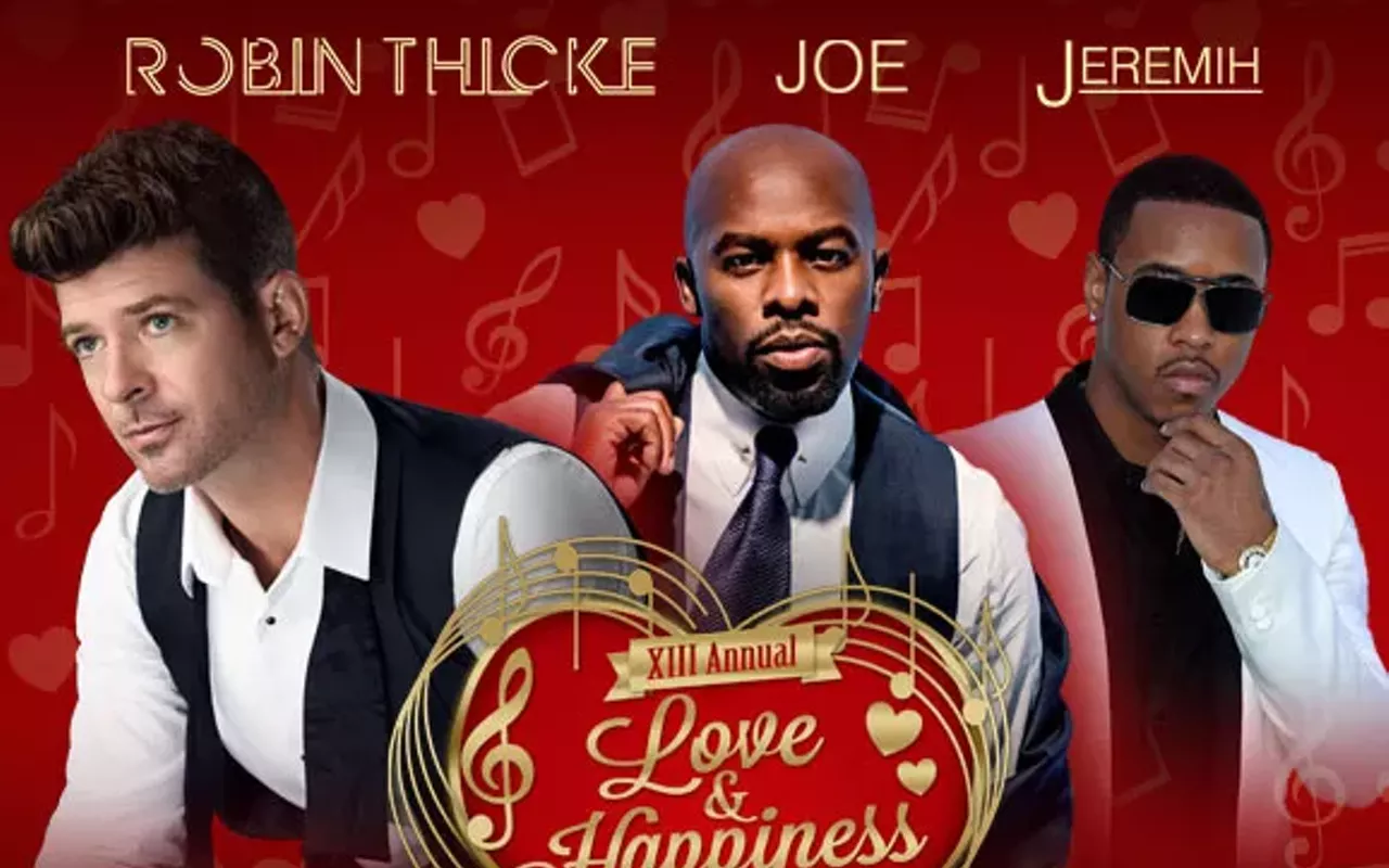 Image: XIII Love & Happiness Comedy Show with Robin Thicke and Joe