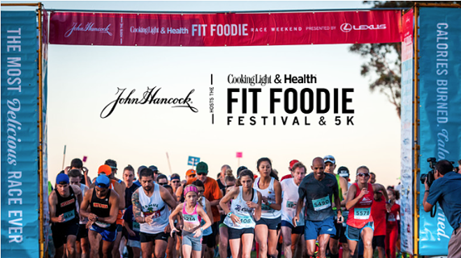 John Hancock Hosts The Cooking Light & Health Fit Foodie Festival & 5K