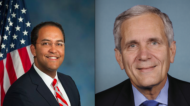 Rep. Will Hurd, District 23, and Rep. Lloyd Doggett, District 35