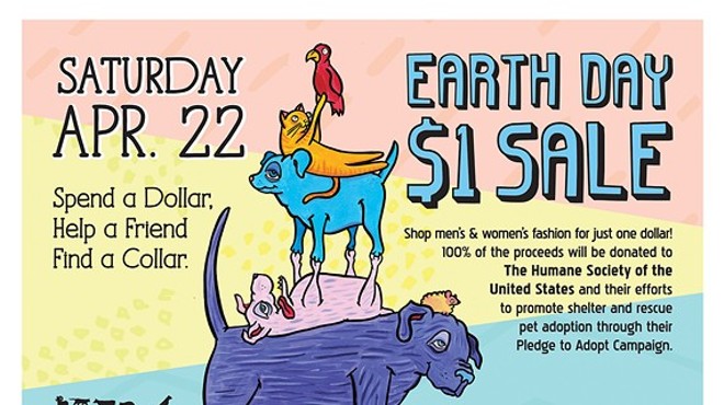 Earth Day $1 Sale Benefiting the Humane Society of the United States