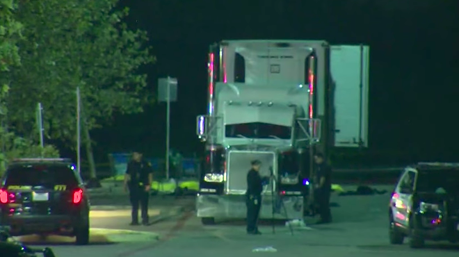 SAPD Finds 8 People Dead, 20 in 'Critical' Condition Inside Parked Semi Truck