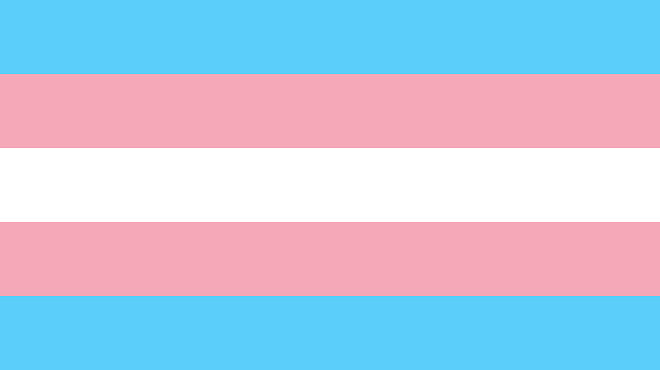 The Transgender Pride flag is a symbol of pride, diversity and transgender rights.