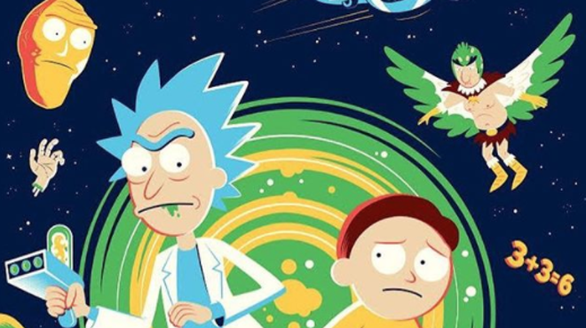 Get Schwifty with Rick and Morty-Inspired Art Show on St. Mary's Strip