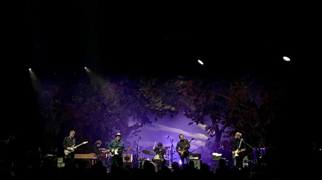 Wilco (and wistful stage set-up).