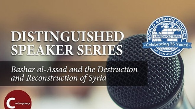 Distinguished Speaker Series: Bashar al-Assad & the Destruction & Resconstruction of Syria