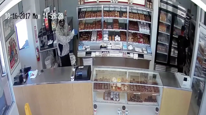 Police Looking for Suspects Who Robbed Shipley Do-Nut Shop, Gave Sweets to Customers