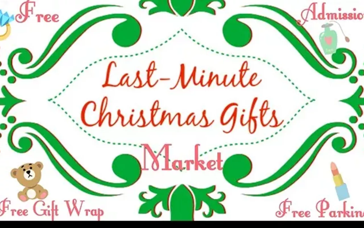 Image: Last-Minute Christmas Shopping Market