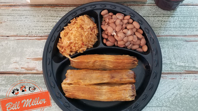 Bill Miller Bar-B-Q is Selling Tamales This Month