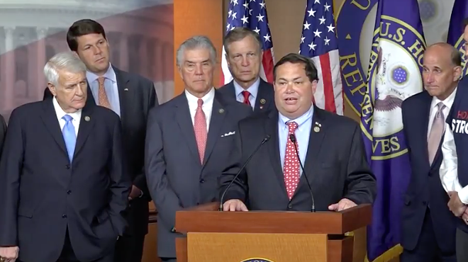 Rep. Farenthold at a September news conference.