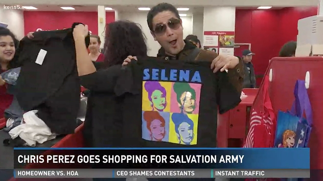 Selena's Widower Went On a Shopping Spree, Donated It All to the Salvation Army