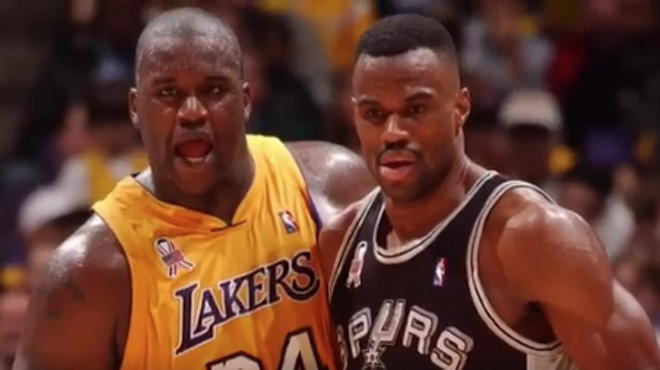 Video Breaks Down Petty Rivalry Between David Robinson and Shaquille O'Neal Back in the Day
