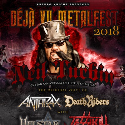 Déjà Vu MetalFest: Neil Turbin of Anthrax