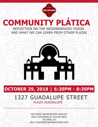 Plaza Guadalupe Community Plática