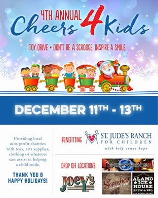 4th Annual Cheers4Kids Toy Drive