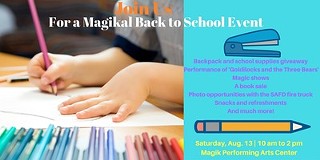District 8 Magikal Back to School Supplies Giveaway