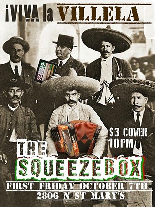 VILLELA First Friday @ The Squeezebox October 7