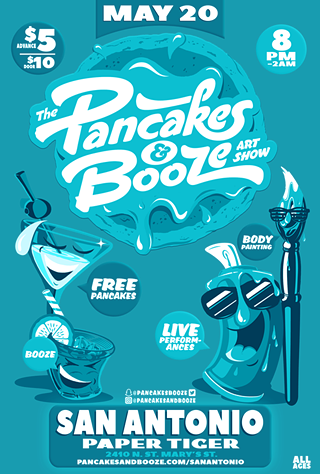 The Pancakes & Booze Art Show