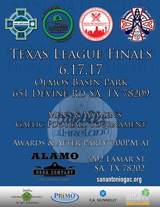 Texas League Championships Gaelic Football