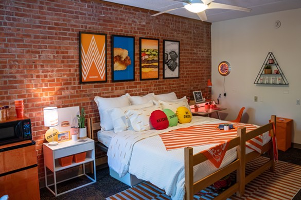 Whataburger Decks Out San Antonio Student's Dorm Room From Wall to Wall
