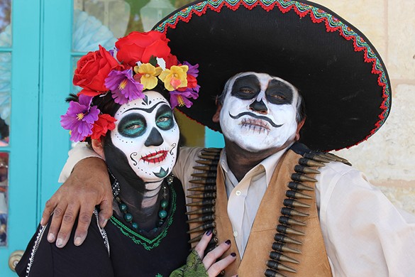 Everyone We Saw at This Year's Dia de los Muertos Festival at La Villita