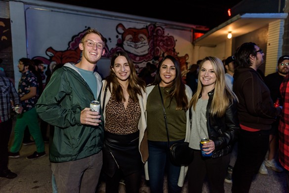 All the Chill People We Saw at Washed Out's Show at Paper Tiger