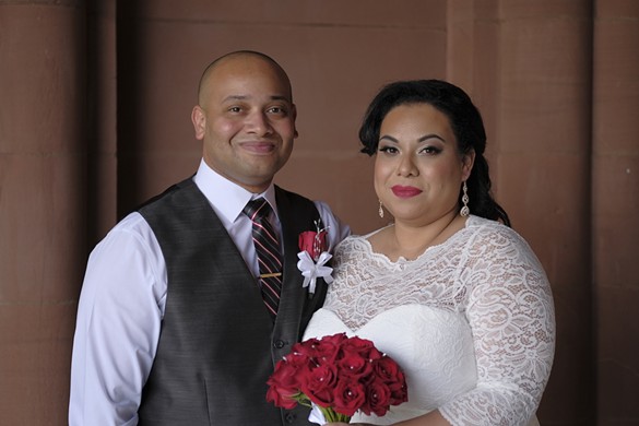 Hundreds of Couples Tie the Knot at Bexar County Courthouse on Valentine's Day