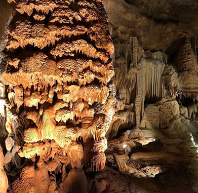 Cave Without a Name
325 Kreutzberg Road, Boerne, (830) 537-4212, cavewithoutaname.com
Just up the road you’ll discover a mysterious cave right in our backyard: Cave Without a Name. This limestone solutional cave is a national natural landmark, of course for its spectacular formations of stalactites, stalagmites, cave drapery, flowstones, rimstone dams and more. Oh, and the cave is 66-degrees year-round so you can visit whenever you please.
Photo via Instagram / b.d.maiorino
