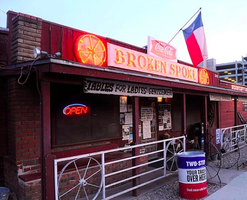 Broken Spoke
3201 S Lamar Blvd, Austin, (512) 442-6189, brokenspokeaustintx.net
Since 1964, the Broken Spoke has been a hot spot for live music and boot scootin’. The spirited Austin joint is also regarded for its beer and chicken fried steak. This dance hall is all about serving customers in every way possible, as it lets folks get their groove on, offers dancing lessons and, of course, a steady lineup of live music.
Photo via Instagram / austinhistoryshreds
