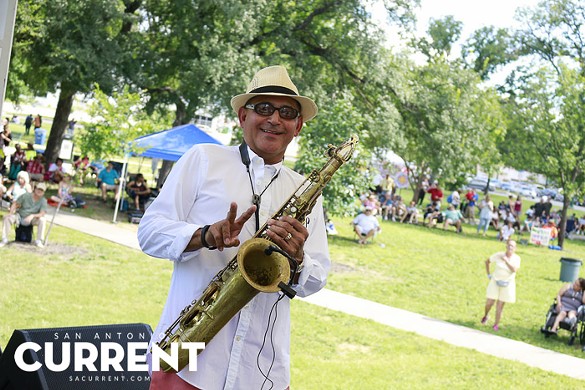 49 Photos Of The San Antonio Summer Art And Jazz Festival At Crockett Park