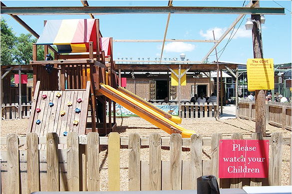 The Cove
    606 W. Cypress St., (210) 227-2683
    The Cove just might be the most popular family-friendly hangout in San Antonio, and we can definitely see why. With a great playground area for the kids, food, live music and an extensive beer selection, there's no way you could have a bad night if you're at this place. 