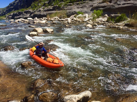 Pecos River
    Considered to be a moderately difficult river for paddling, set aside some time to visit the Pecos River when you have a few days. The drive is a little on the far side, but totally worth the extra planning. 
    Photo via Instagram  (jlemieux28)