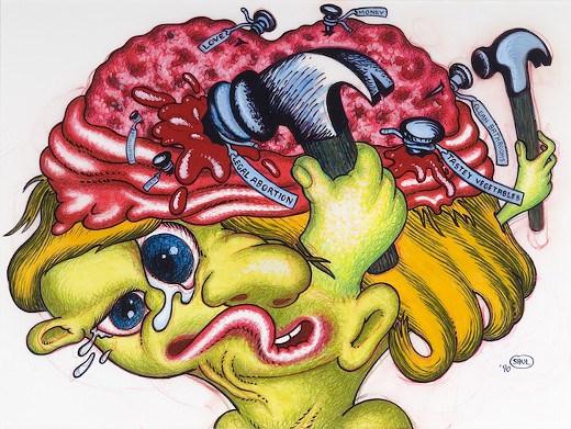 Peter Saul, Legal Abortion